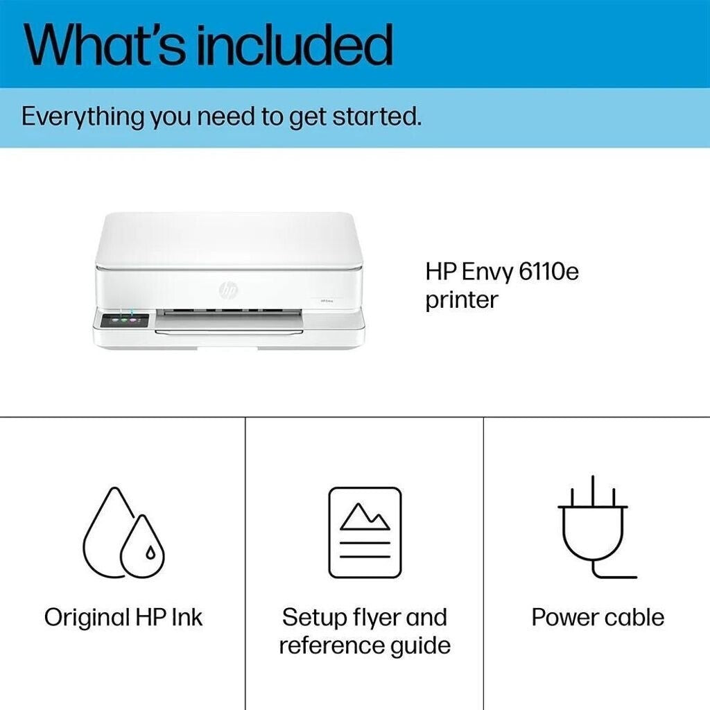 HP ENVY 6110e All-in-One Drucker WLAN Duplex Scanner Kopierer
