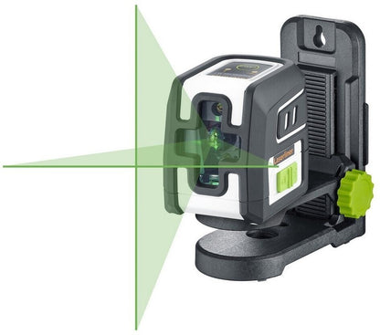Laserliner SmartCross-Laser GX Plus Set grüner Kreuzlinienlaser 40 m Halterung