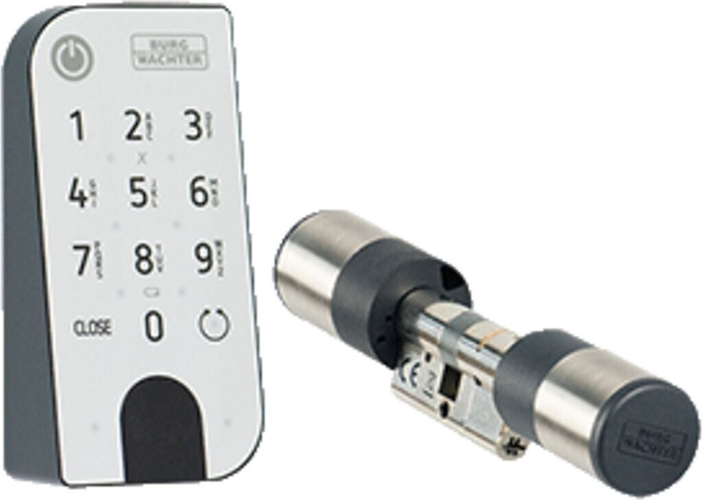Burg Wächter Türschloss secuENTRY easy 7601 PIN Keypad App Bluetooth 5.2