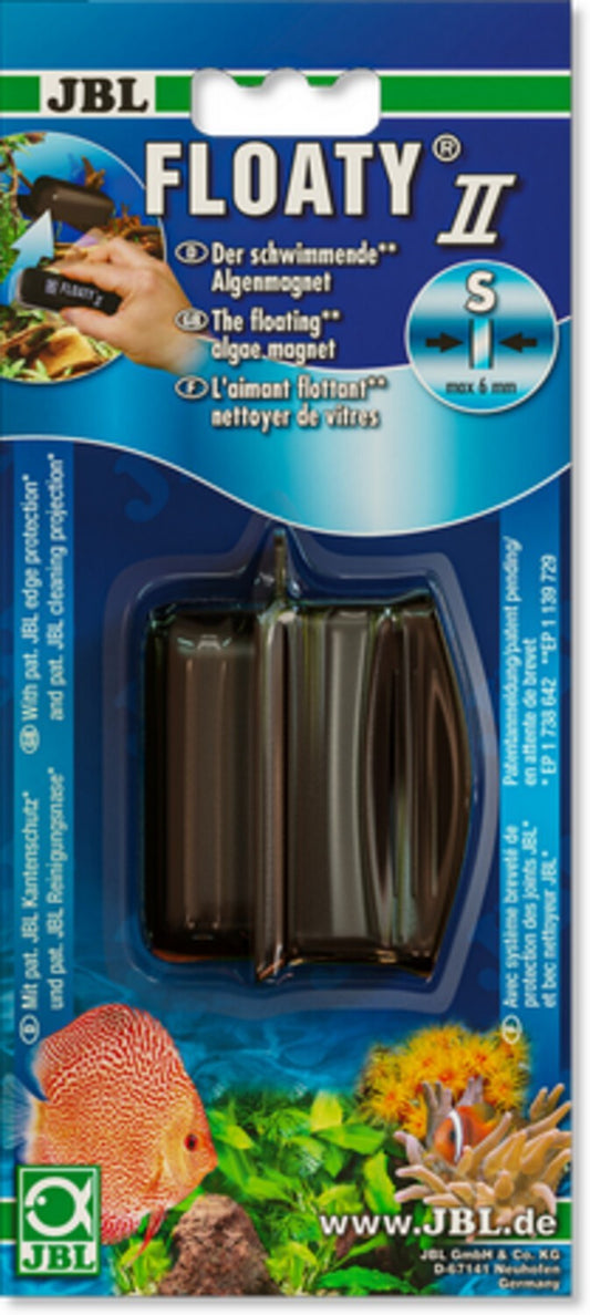 JBL Floaty II- G:S Schwimmender Magnet Scheiben-Reinigungsmagnet für Aquarien