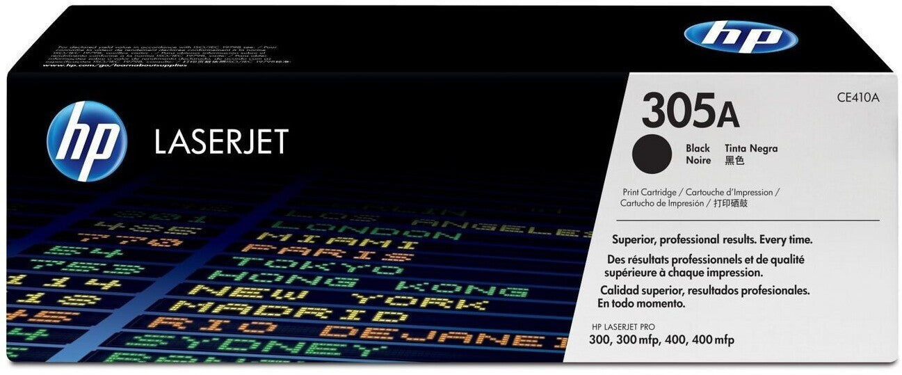 HP 305A CE410A Original Toner Schwarz 2090 Seiten für LaserJet Pro M351 M451