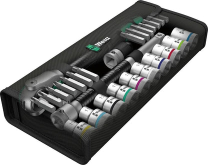 Wera 8100 SC 6 Zyklop 1/2 Zoll Speed-Knarrensatz (05004076001) Neu & Original V.