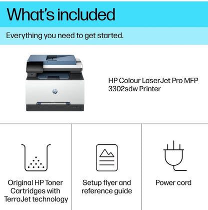 HP Color LaserJet Pro MFP 3302sdw WLAN Farblaser Drucker Scanner Duplex Touch