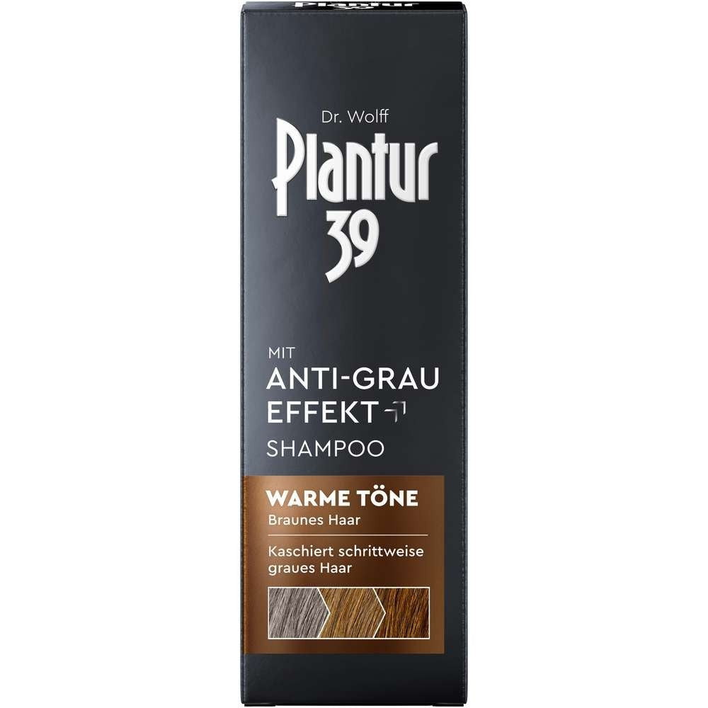 Plantur 39 Anti Grau Effekt Shampoo 200 ml -WARME TÖNE Braunes Haar Neu (547)