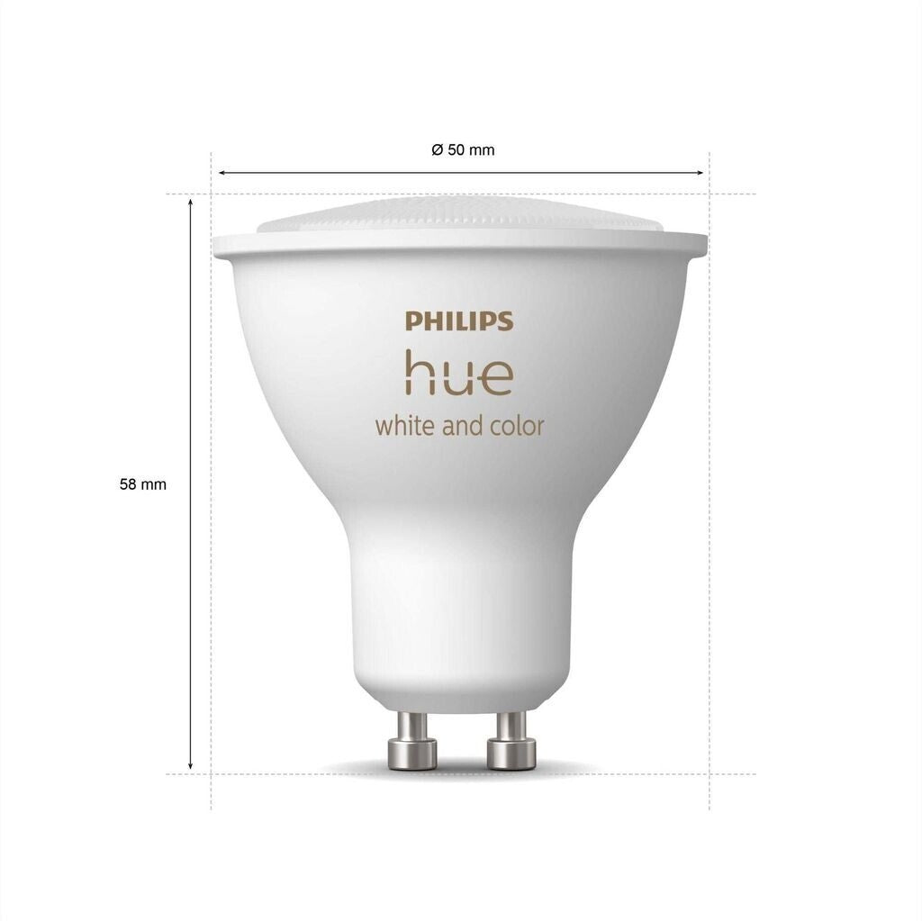 Philips Hue GU10 White Color Ambiance 2er Pack 350lm 929001953112