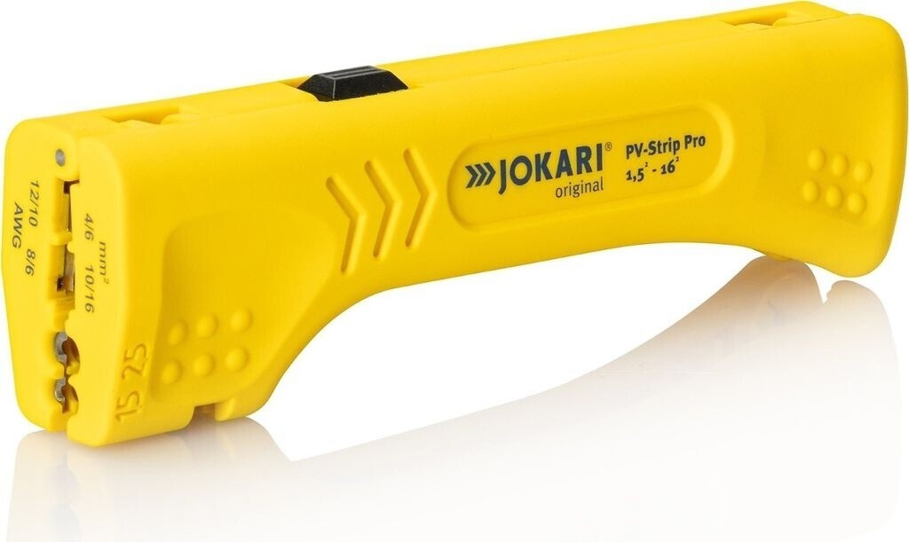 JOKARI PV-Strip Pro 30199 Abisolierer Solar Kabel 1,5-16mm² Photovoltaik Profi