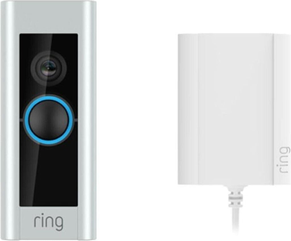 Ring Pro 2 Video Türklingel - Satin Nickel (mit Plug-In Adapter)