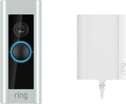 Ring Pro 2 Video Türklingel - Satin Nickel (mit Plug-In Adapter)