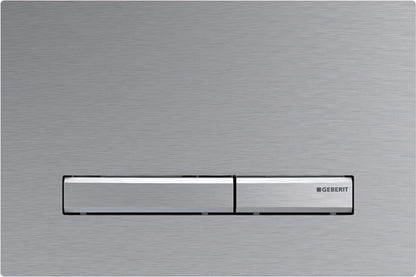 Geberit Sigma50 2-Mengen Betätigungsplatte chrom gebürstet