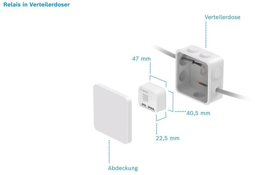 Bosch Relais Schalter Smart Home Unterputz App Steuerung 8750002082