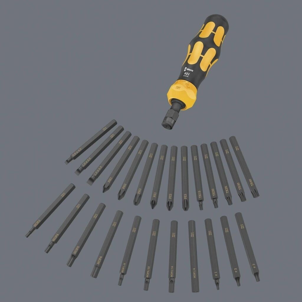 Wera Kraftform Compact 900 Schraubenzieher-Set - 19-Teilig (05 018110 001)