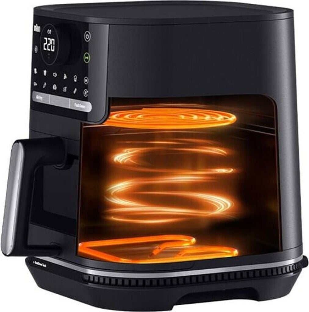 Braun HF 5055I BK MultiFry 5 Heißluftfritteuse 6L 2000W digital schwarz Küche