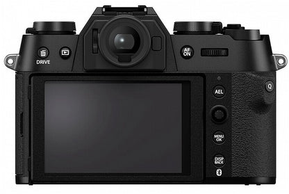 FUJIFILM X-T50 schwarz + XC 15-45 mm 3.5-5.6 OIS PZ schwarz, Kamerakit Neu & OVP