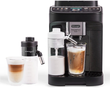 DeLonghi Magnifica Duo ECAM330.80.BXB Kaffeevollautomat Cold Brew 1450W Schwarz