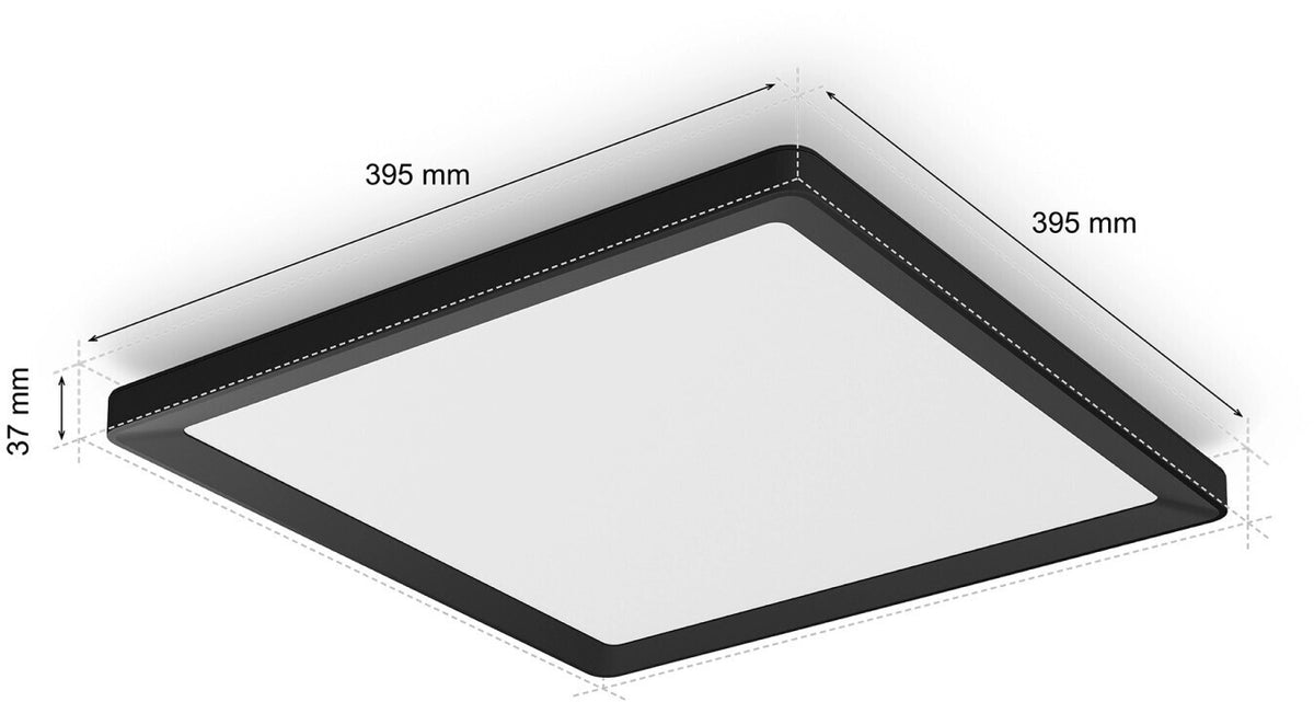 Philips Hue Tento M LED-Panel White Ambiance Schwarz 929003846501