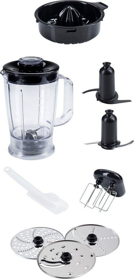 Kenwood MultiPro Compact FDM301SS Küchenmaschine 800W 2,1L Mixer Silber Küche