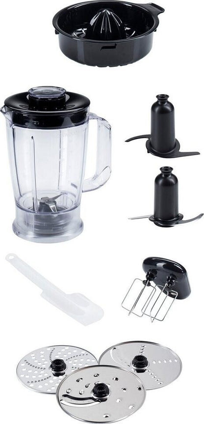 Kenwood MultiPro Compact FDM301SS Küchenmaschine 800W 2,1L Mixer Silber Küche