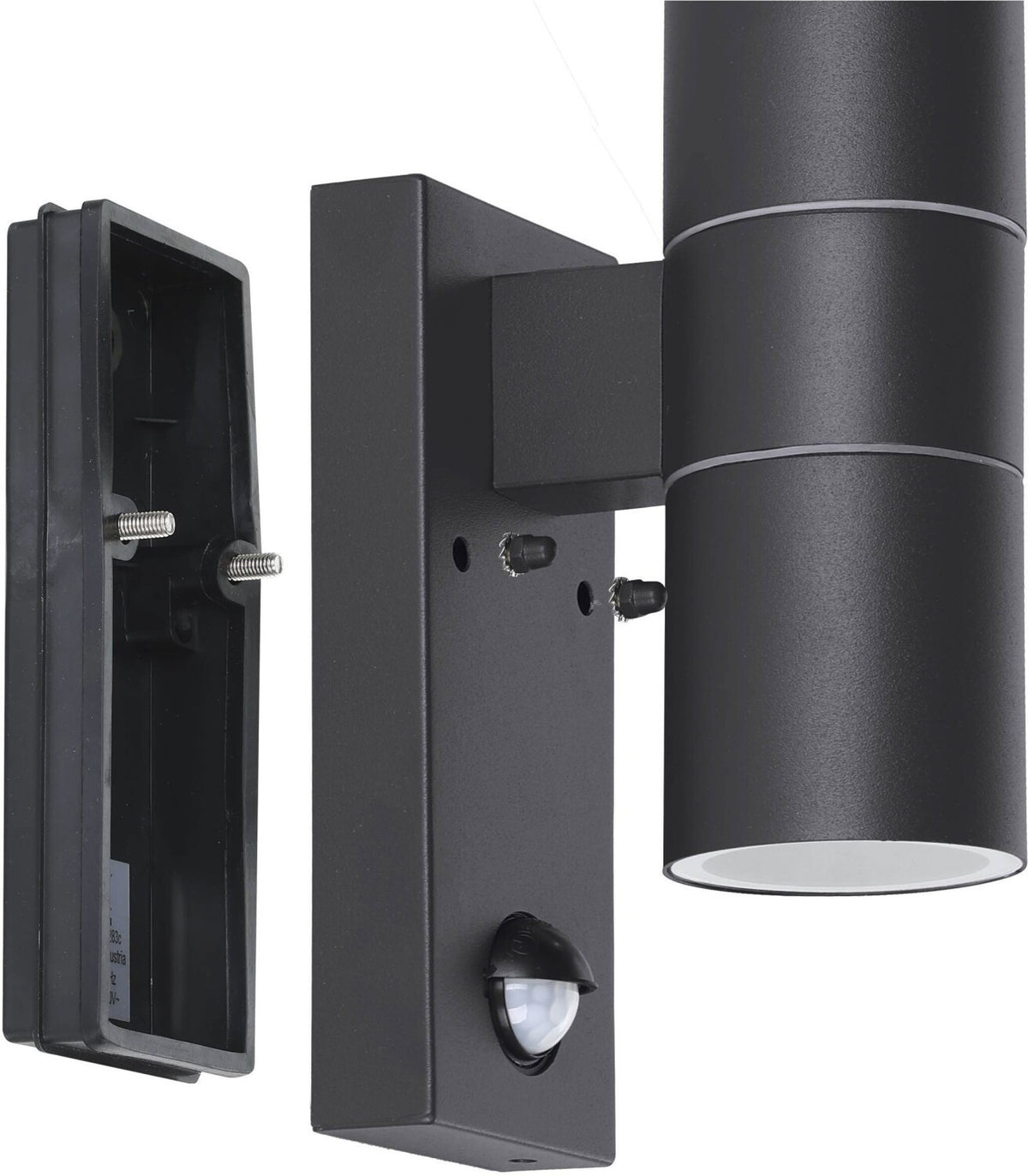 Eglo Riga 5 Außenwandleuchte Sensor 2xGU10 anthrazit IP44 32899