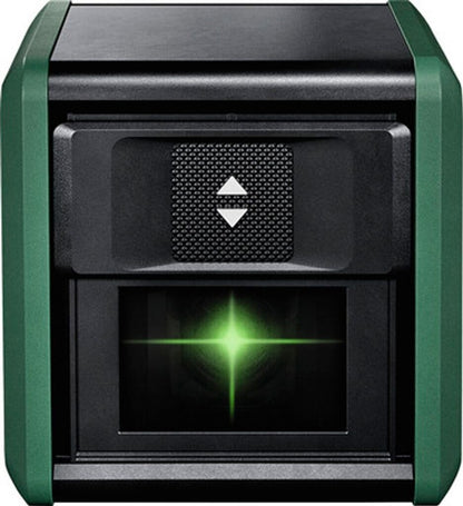 Bosch Quigo Green Kreuzlaser 12 m, ±0,6 mm/m (0603663C02) Universalklemme MM2