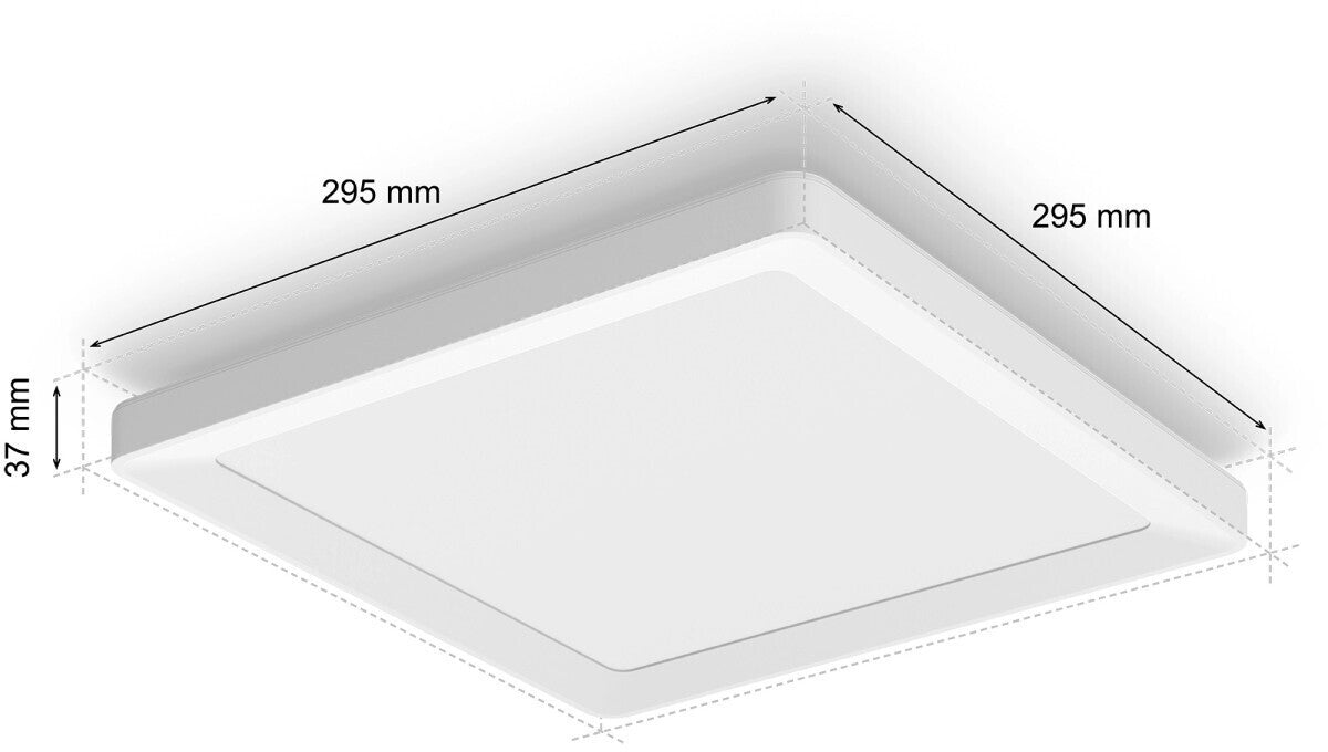 Philips Hue Tento LED Panel S 29,5x29,5cm White Color 929003846201