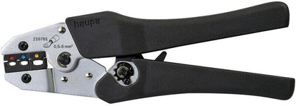 Haupa 210761 Crimpzange für Kabelschuhe Verbinder 0,5-6 mm² mechanisch verchromt