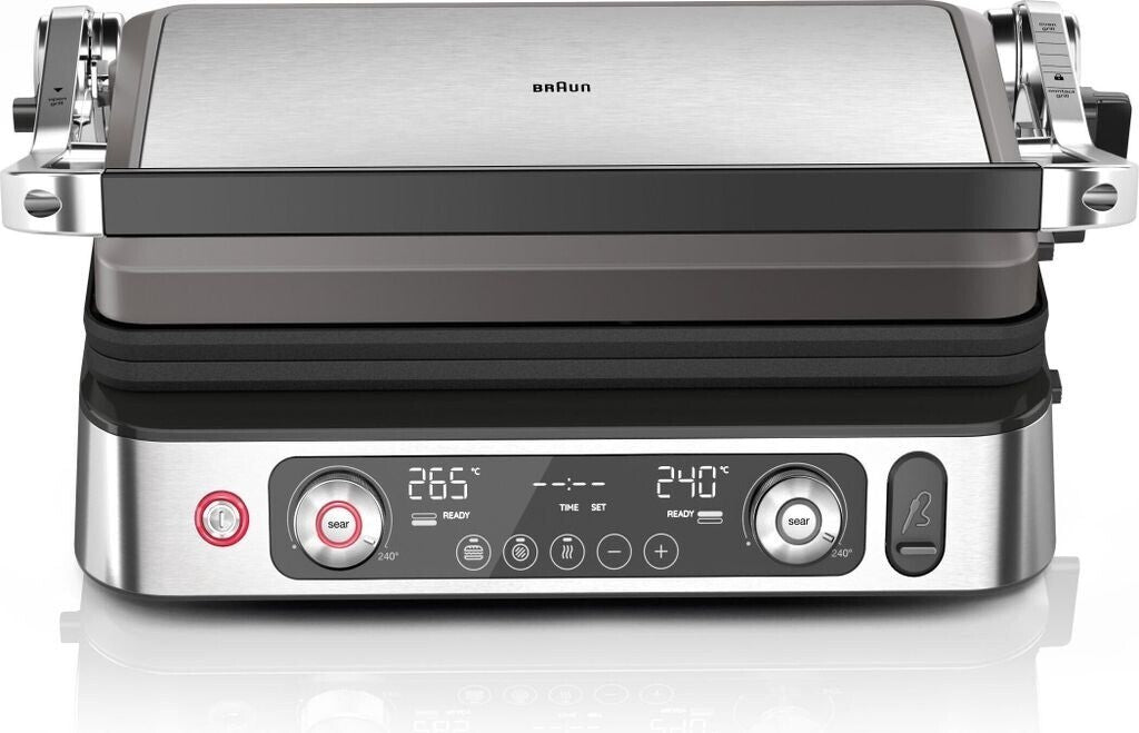 Braun MultiGrill 9 Pro CG9167 Kontaktgrill 2200W Waffelplatten Thermosonde Neu