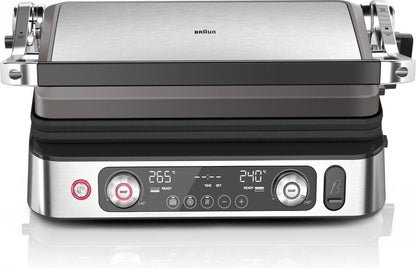 Braun MultiGrill 9 Pro CG9167 Kontaktgrill 2200W Waffelplatten Thermosonde Neu