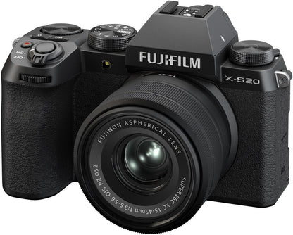 Fujifilm X-S20 26,1MP Spiegellose Systemkamera XC 3,5-5,6/15-45 mm OIS PZ, Kit