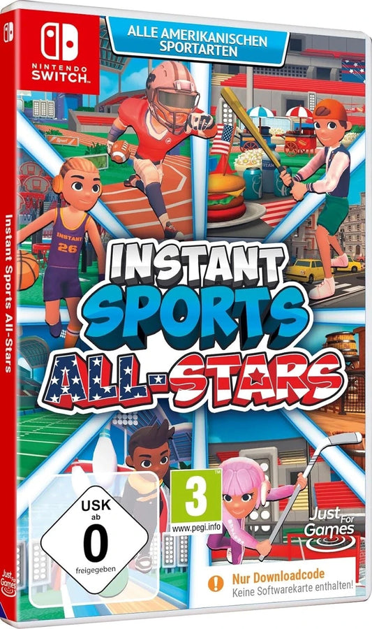 Instant Sports All-Stars - Amerikanische Sportarten - Code in a Box.