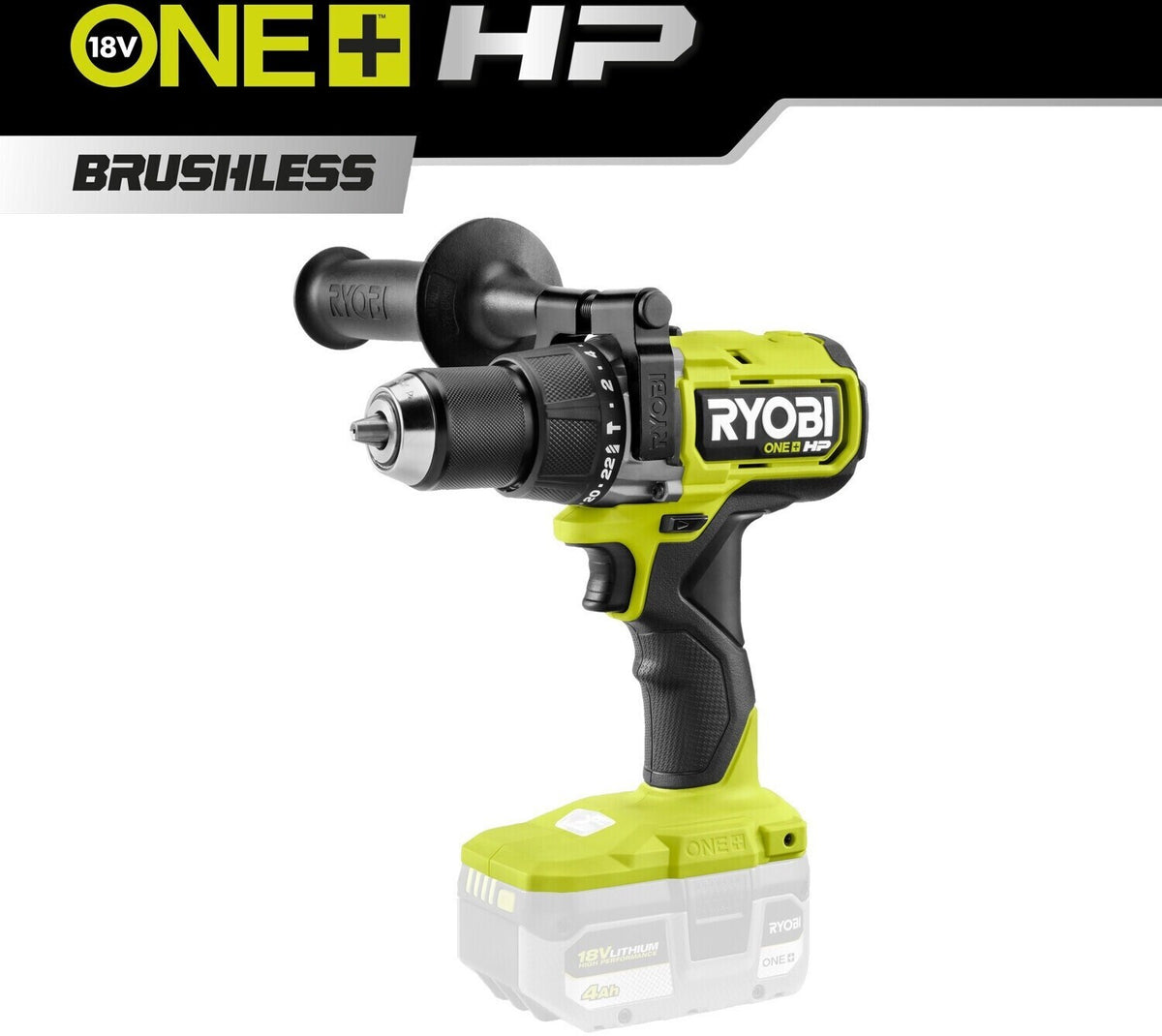 Ryobi RPD18X1-0 Akku-Schlagbohrschrauber 18V 105Nm 13mm Metallbohrfutter Solo