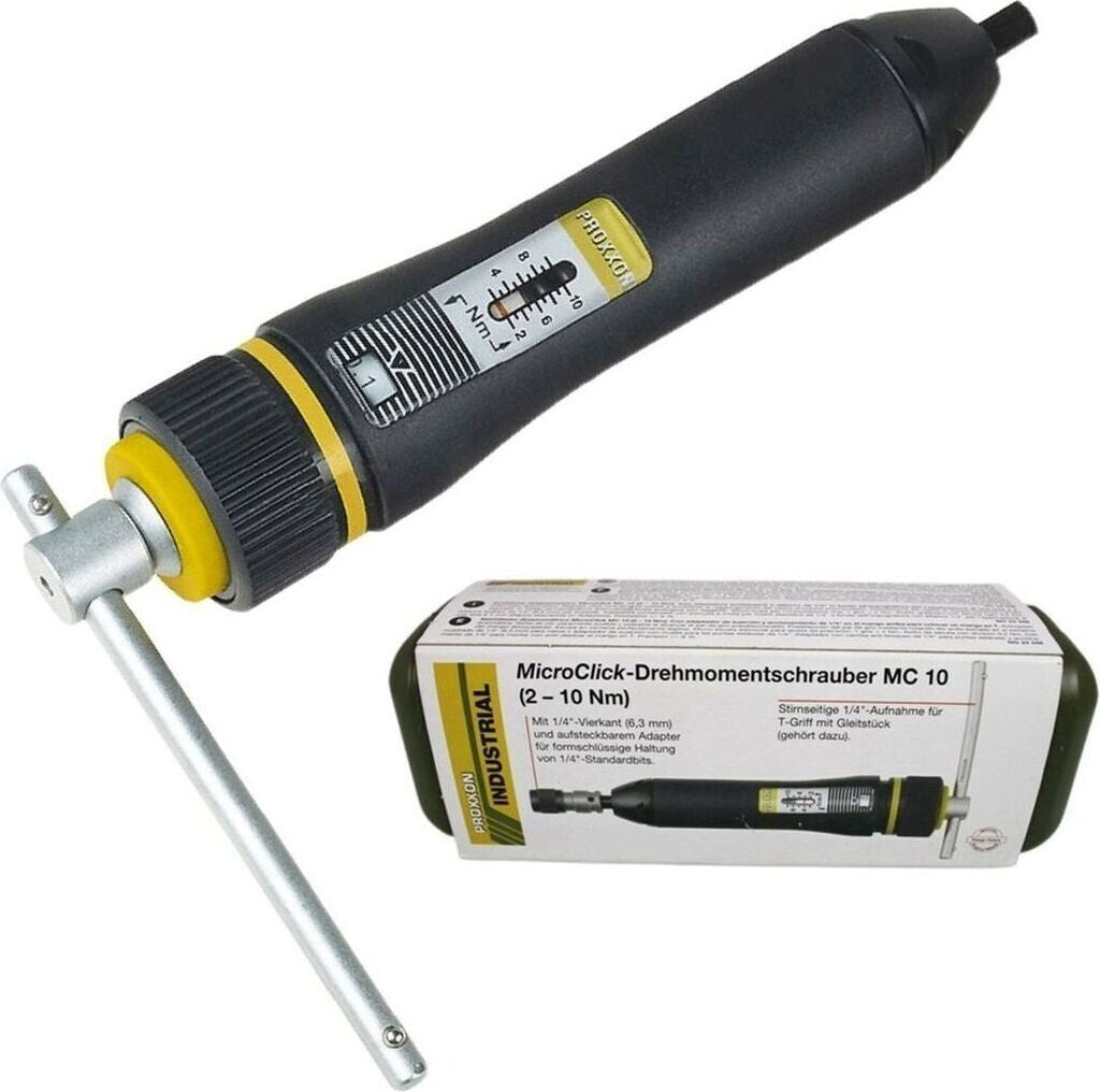 Proxxon Drehmomentschlüssel MC 10 2–10 Nm feinverzahnt