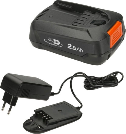 Gardena Starter-Kit P4A Akku 18V 2,5Ah + Ladegerät AL 1810 CV 14910-20