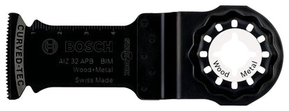 Bosch AIZ 32 APB BIM Curved-Tec Longlife Tauchsägeblatt Starlock 32mm Holz/Metal