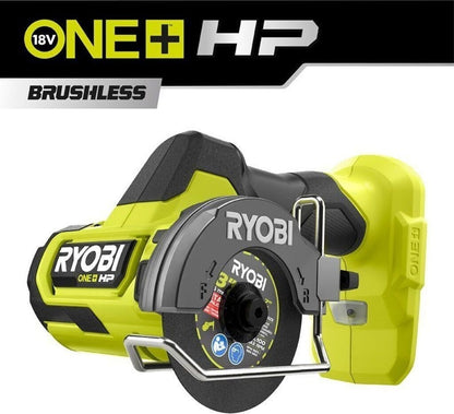 Ryobi RCT18C-0 ONE+ HP 18V Brushless Akku-Trennschleifer 76mm Solo Neuware