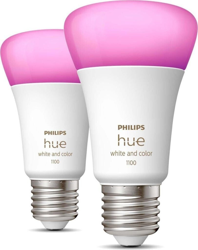 Philips Hue White & Color Ambiance Doppelpack E27 (929002468802)