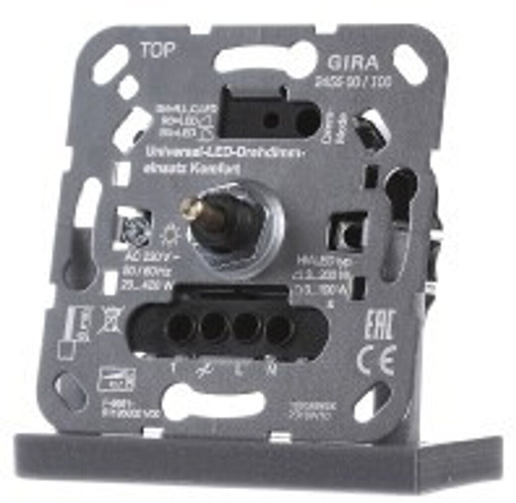 Gira S3000 Universal LED Drehdimmeinsatz Komfort 245500 Unterputz