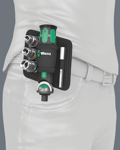 Wera 8009 Zyklop Pocket Set 2 Knarre Bits Nüsse Set 18-teilig 3/8 Zoll