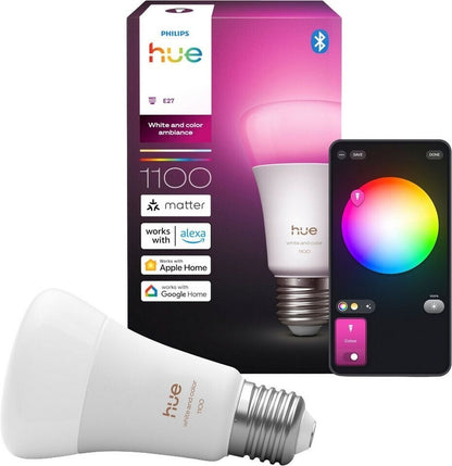 Philips Hue White Color Ambiance A60 E27 1100lm 8,1W 929003853501