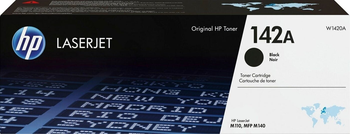 HP 142A  Toner W1420A  Original Schwarz LaserJet M109 M110 M111 M140 M142 Neu