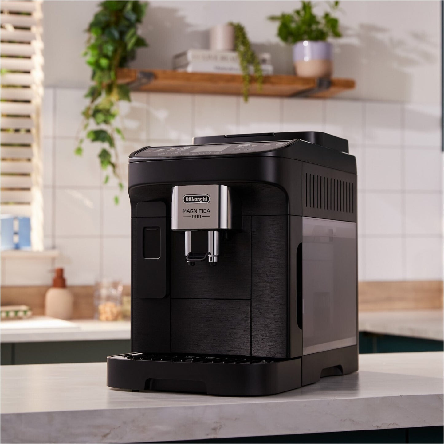 DeLonghi Magnifica Duo ECAM330.80.BXB Kaffeevollautomat Cold Brew 1450W Schwarz