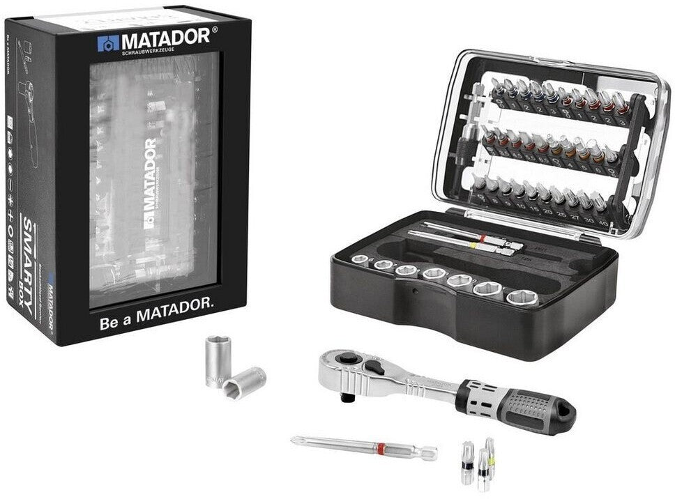 MATADOR smartyBOX S0 compact Werkzeugset 21550001 Stecknüsse kompakt
