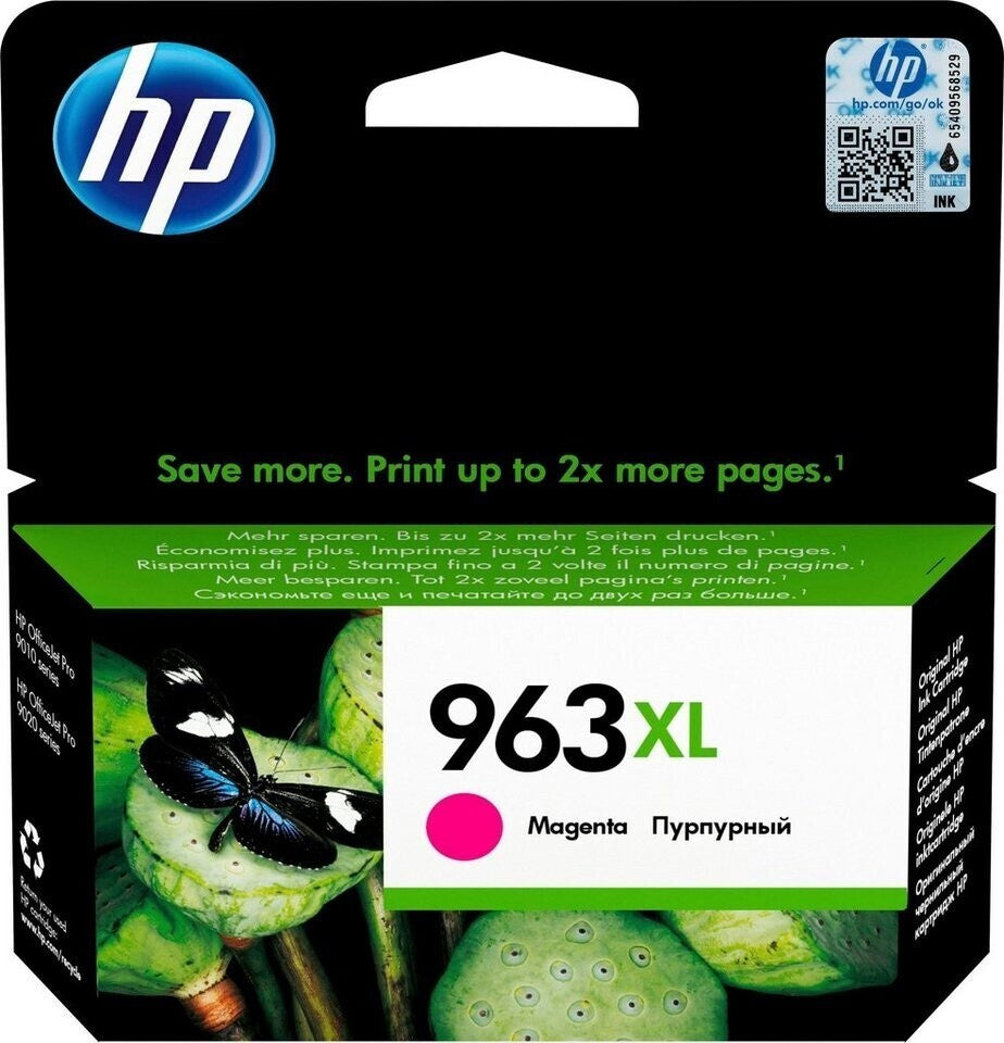 HP 963XL Magenta Original Tintenpatrone 3JA28AE OfficeJet Pro 1.600 S. Neu