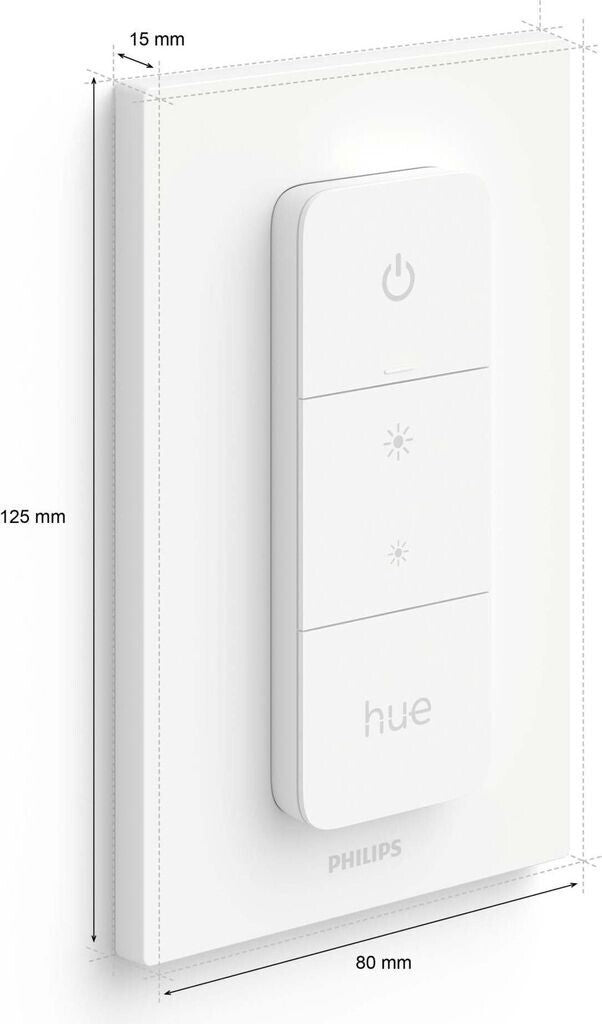 Philips Hue Dimmschalter V2 weiß kabellos Smart Licht Schalter