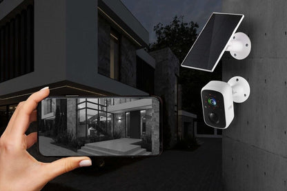 TECHNAXX TX-244 Überwachungskamera, IP, WLAN, außen, mit Solarpanel(Neu) Ovp.