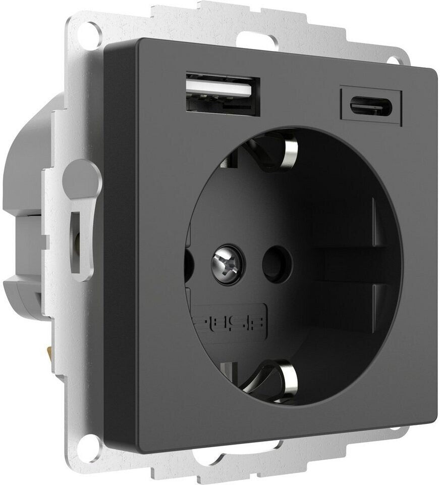 2USB inCharge PRO 55 Steckdose USB-A USB-C anthrazit 2U-449542