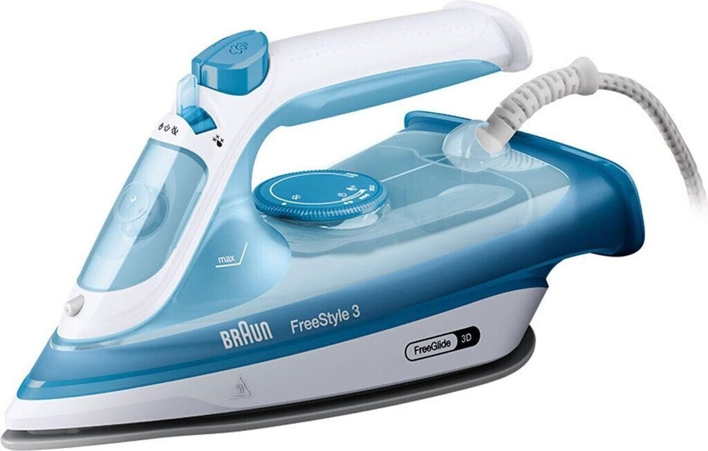 Braun FreeStyle 3 FI3144BL Dampfbügeleisen mit 3D-FreeGlide-Technologie