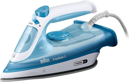 Braun FreeStyle 3 FI3144BL Dampfbügeleisen mit 3D-FreeGlide-Technologie