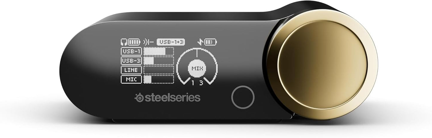 SteelSeries Arctis Nova Elite - Hi-Res Wireless-Headset in Salbei & Gold