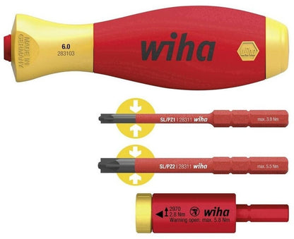 WIHA easyTorque Drehmoment Adapter Set electric 2,8 Nm 4-tlg 29701280S4