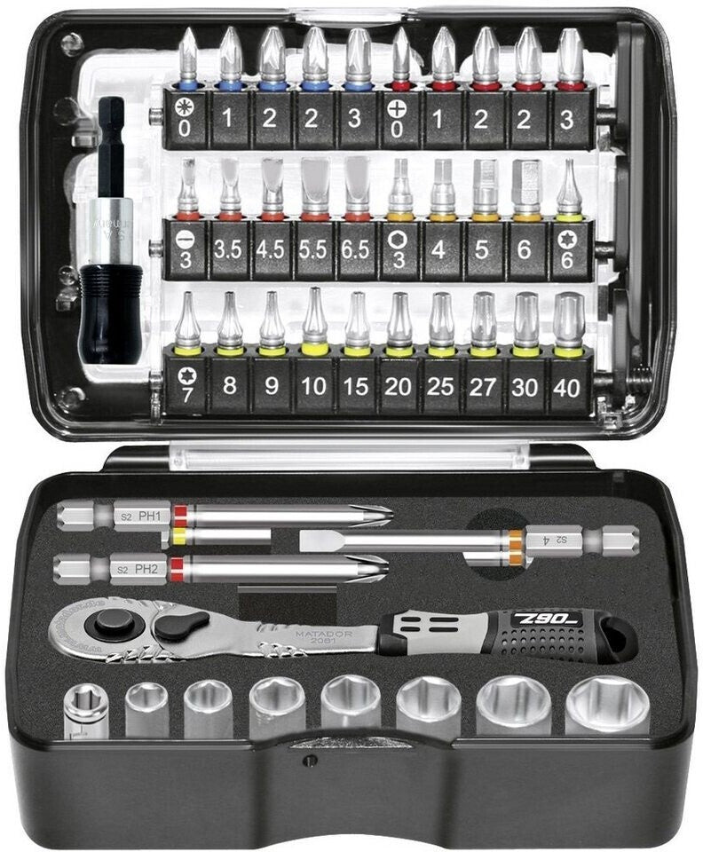 MATADOR smartyBOX S0 compact Werkzeugset 21550001 Stecknüsse kompakt